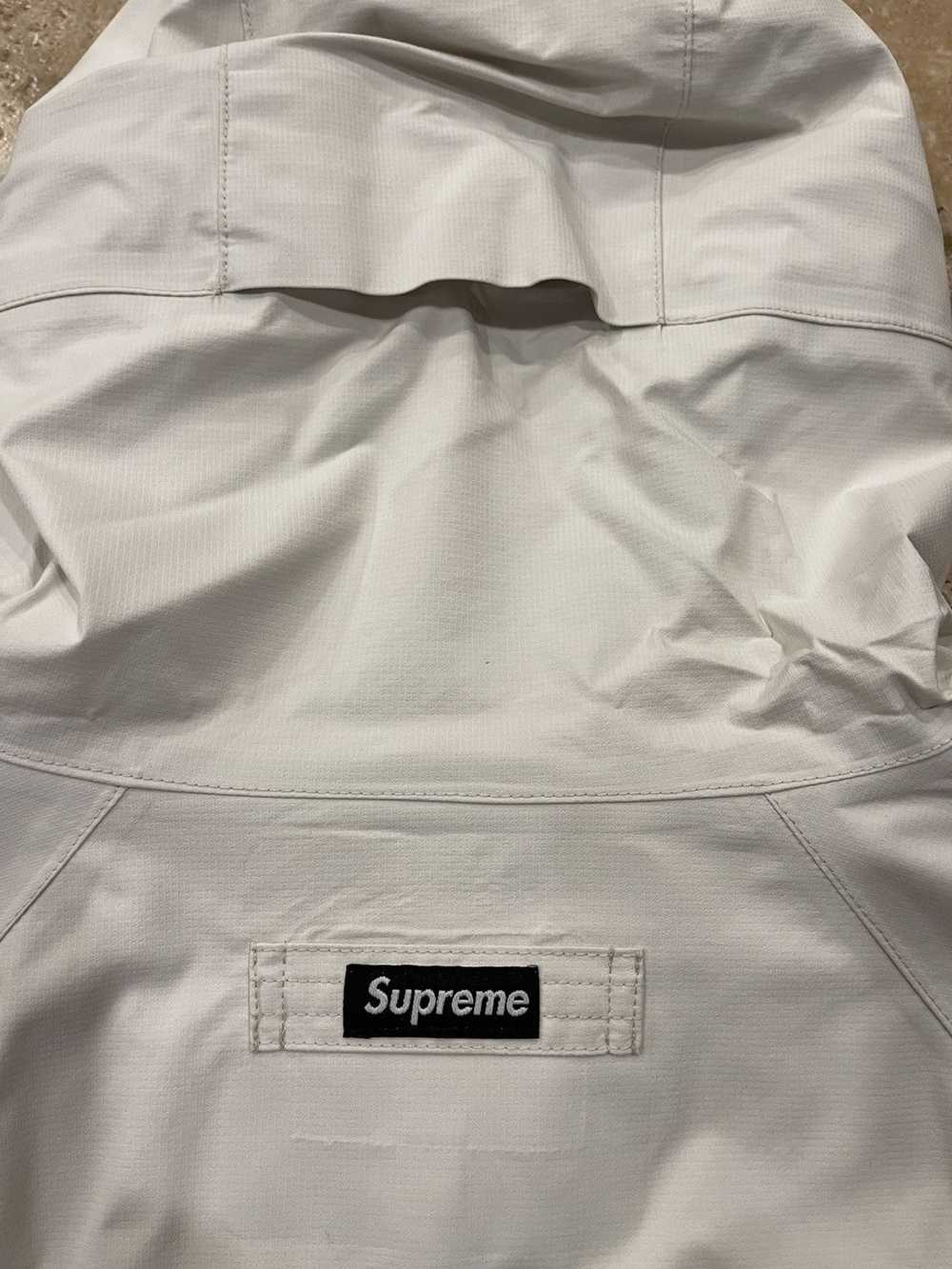 Supreme Supreme SS16 Apex Taped Seam White Jacket - image 12