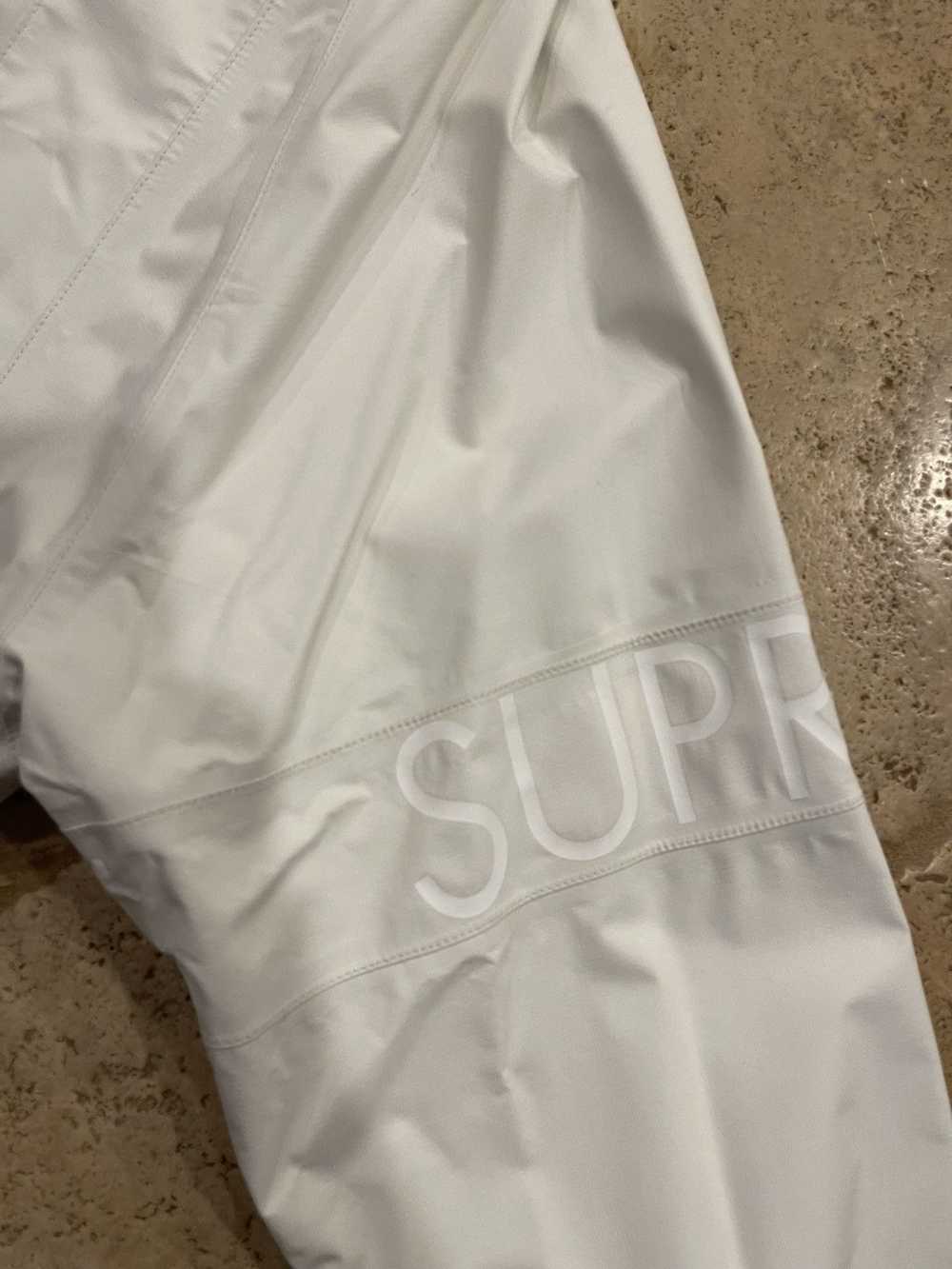 Supreme Supreme SS16 Apex Taped Seam White Jacket - image 9