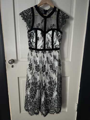 Parker Parker Black Lace Dress