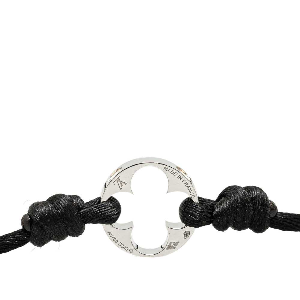 Black Louis Vuitton Empreinte 18K White Gold Cord… - image 4