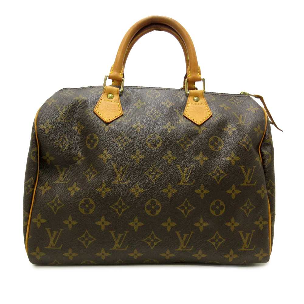 Brown Louis Vuitton Monogram Speedy 30 Boston Bag - image 1