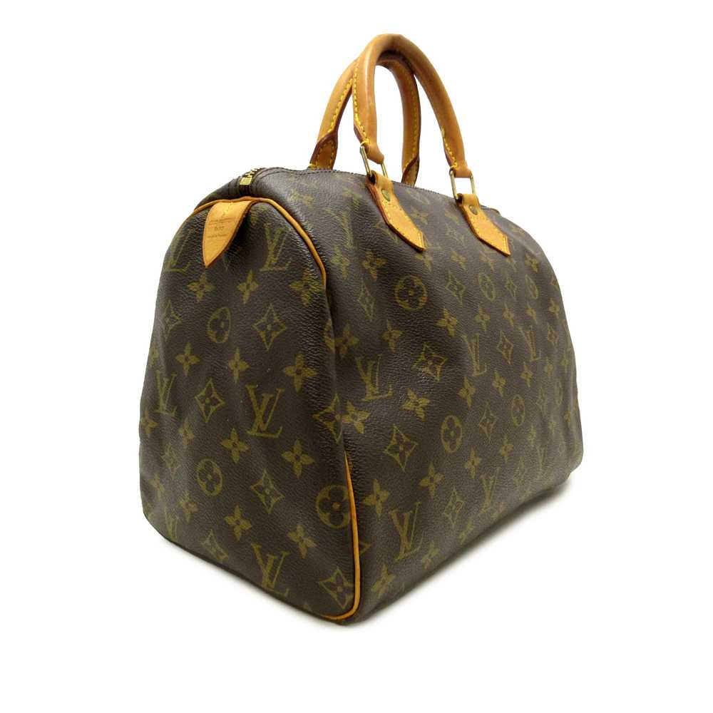 Brown Louis Vuitton Monogram Speedy 30 Boston Bag - image 2