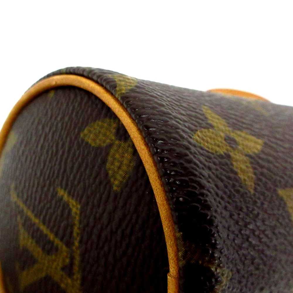 Brown Louis Vuitton Monogram Papillon Pochette Ha… - image 11