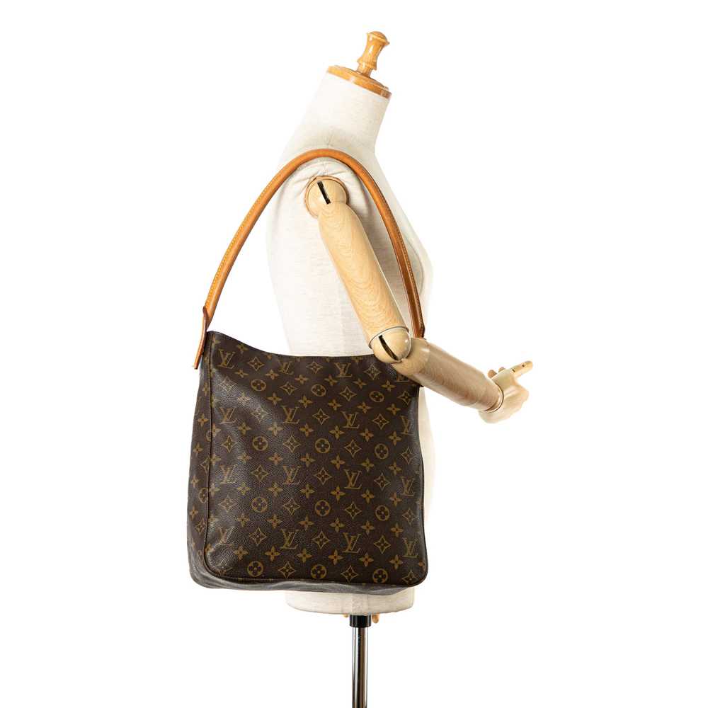 Brown Louis Vuitton Monogram Looping GM Shoulder … - image 10