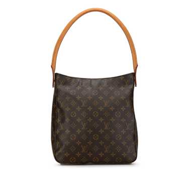 Brown Louis Vuitton Monogram Looping GM Shoulder … - image 1