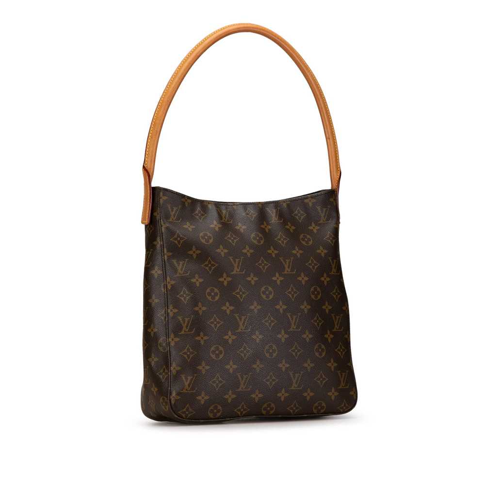 Brown Louis Vuitton Monogram Looping GM Shoulder … - image 2