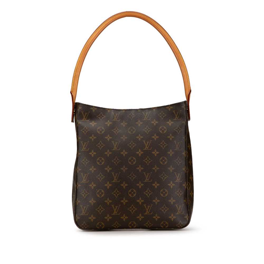 Brown Louis Vuitton Monogram Looping GM Shoulder … - image 3