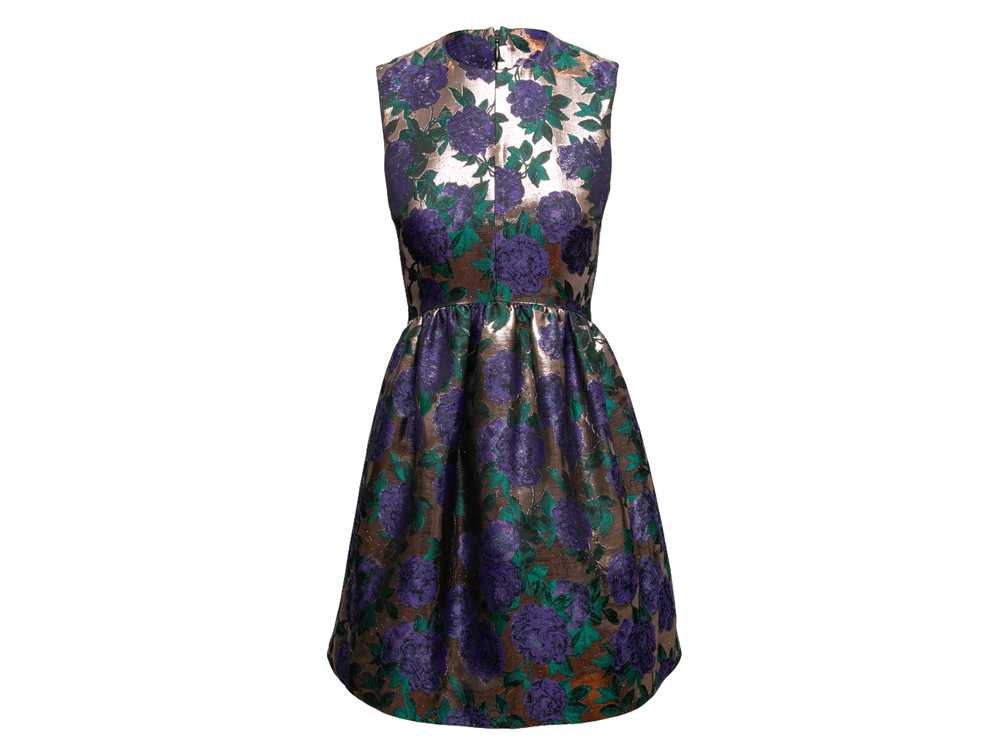 Copper & Multicolor MSGM Floral Jacquard Sleevele… - image 2