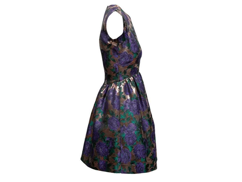 Copper & Multicolor MSGM Floral Jacquard Sleevele… - image 3