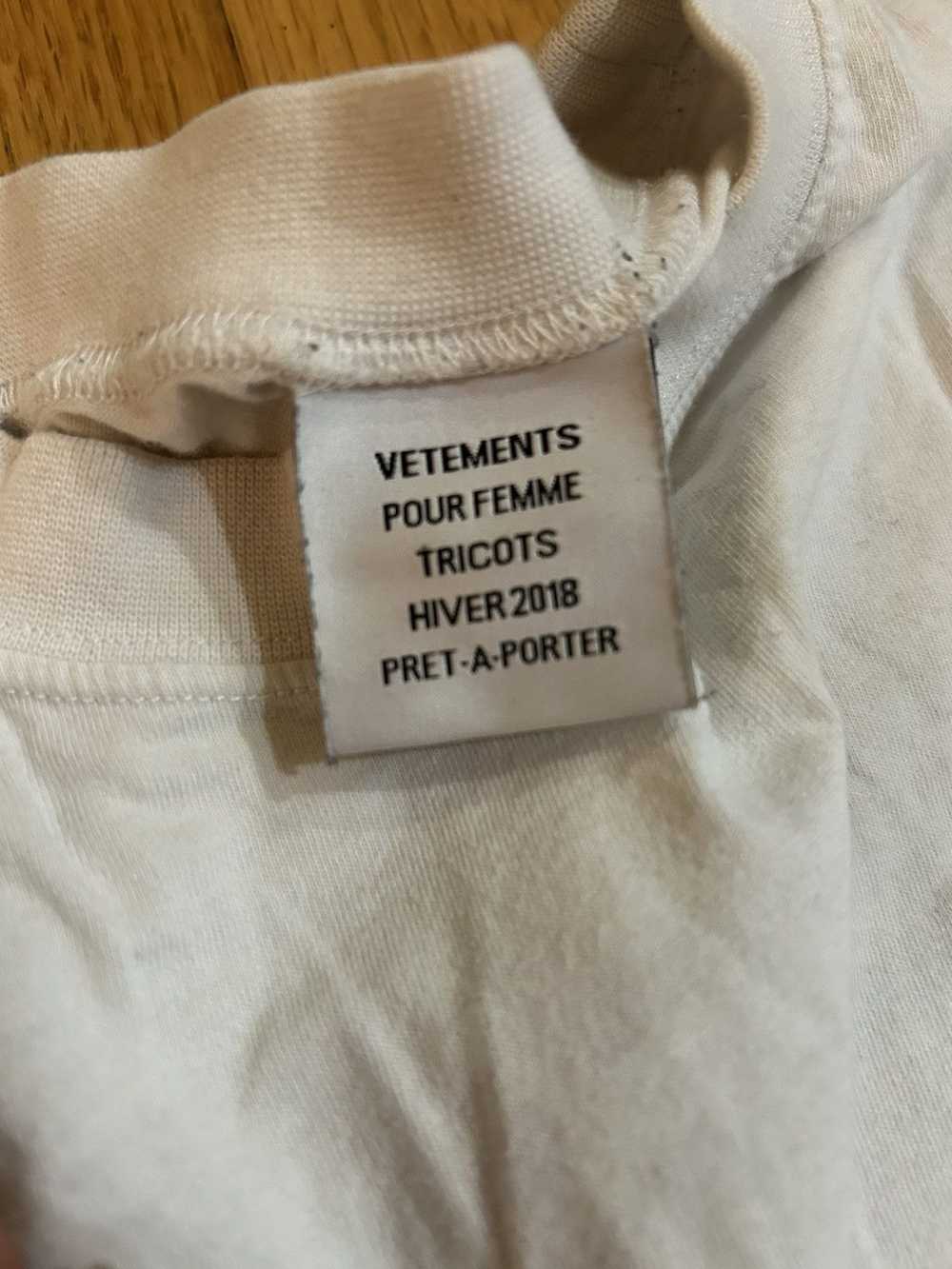 Vetements Staff t shirt - Gem Vetements Staff t shirt - Gem