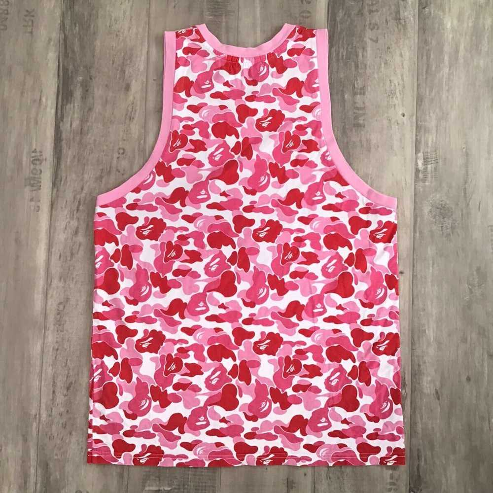 Bape BAPE ABC camo pink Tank Top a bathing ape - image 2