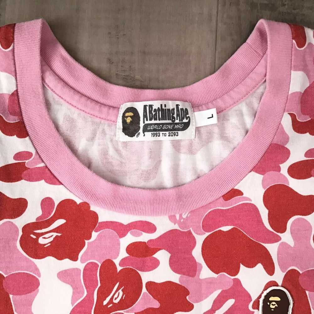 Bape BAPE ABC camo pink Tank Top a bathing ape - image 3