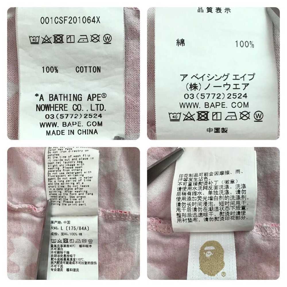 Bape BAPE ABC camo pink Tank Top a bathing ape - image 6