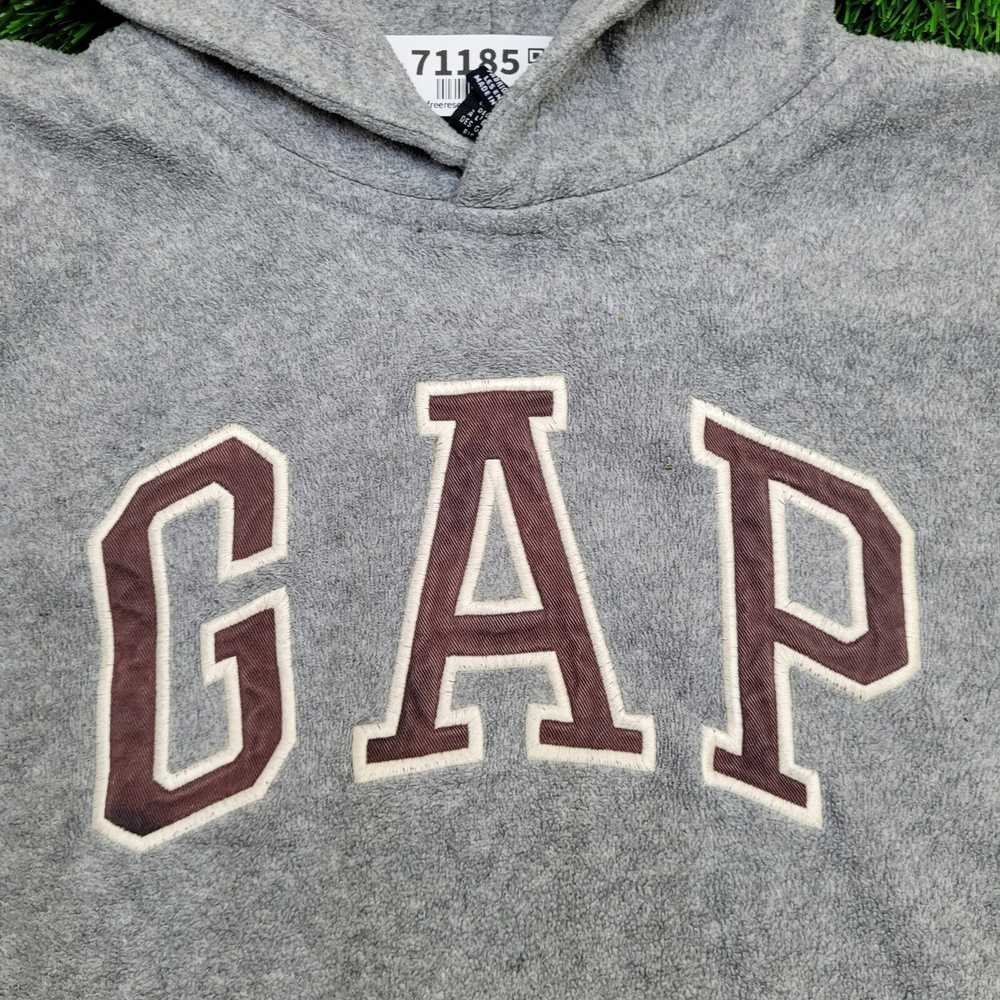 Gap Vintage GAP Hoodie Teens XL 19x24 Gray - image 11