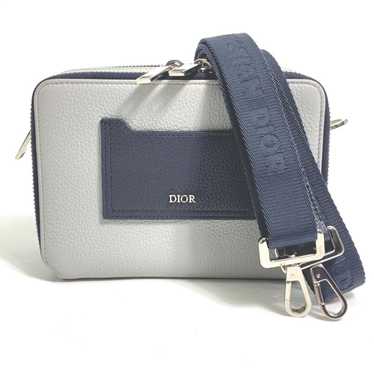 Dior CHRISTIAN DIOR logo bag double zip pocket Sh… - image 1