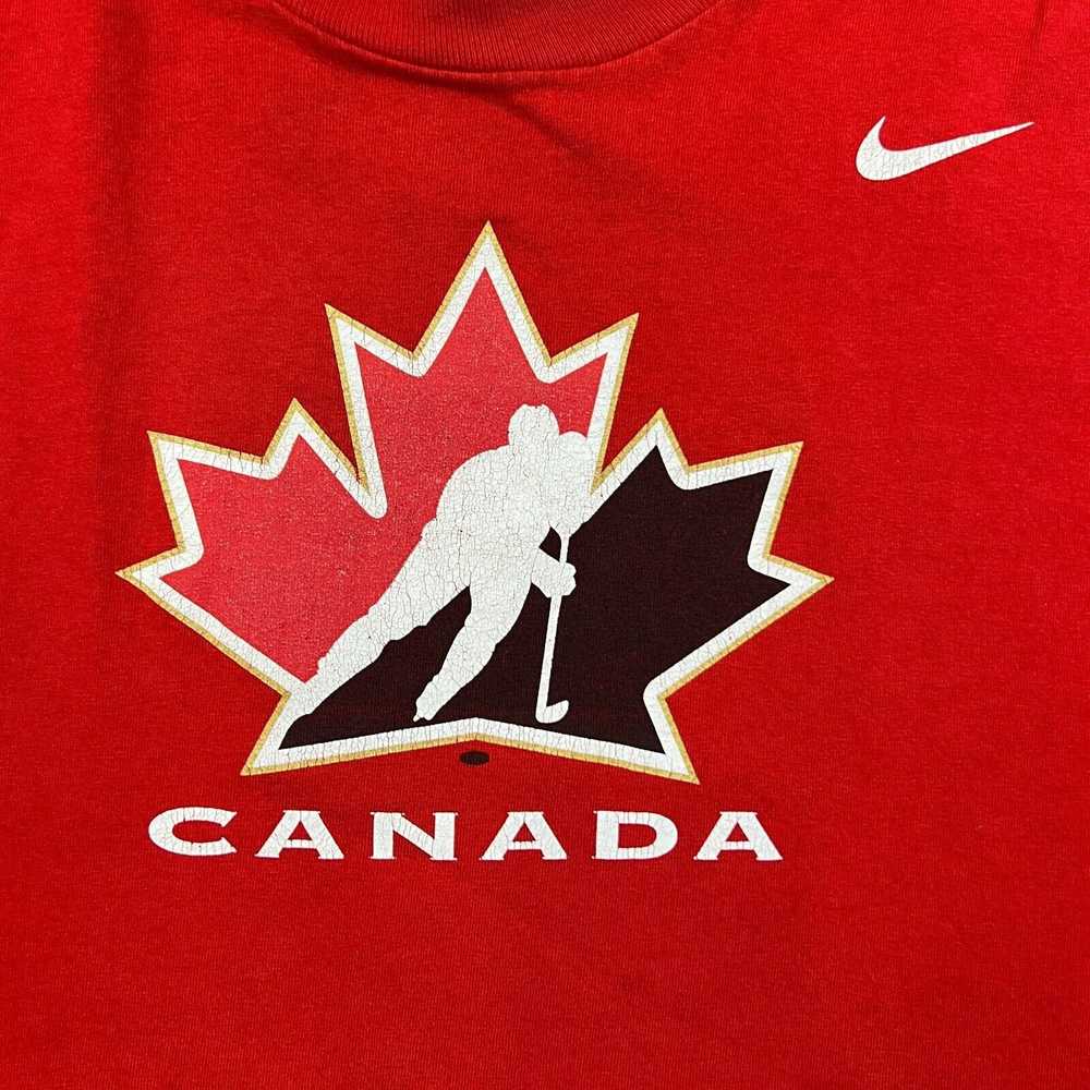 NHL × Nike × Vintage VTG Nike Team Canada 2XL Swo… - image 3