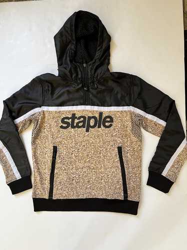 Staple Staple Pigeon Brand Cork 1/4 Zip Hoodie