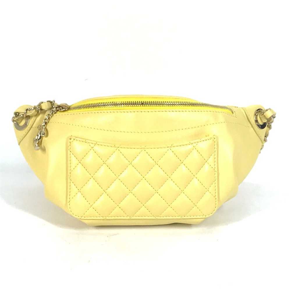 Chanel Chanel A57832 Chain Belt Bag Waist Pouch B… - image 1