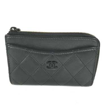 Chanel Chanel AP3179 So Black Fragment case Wallet