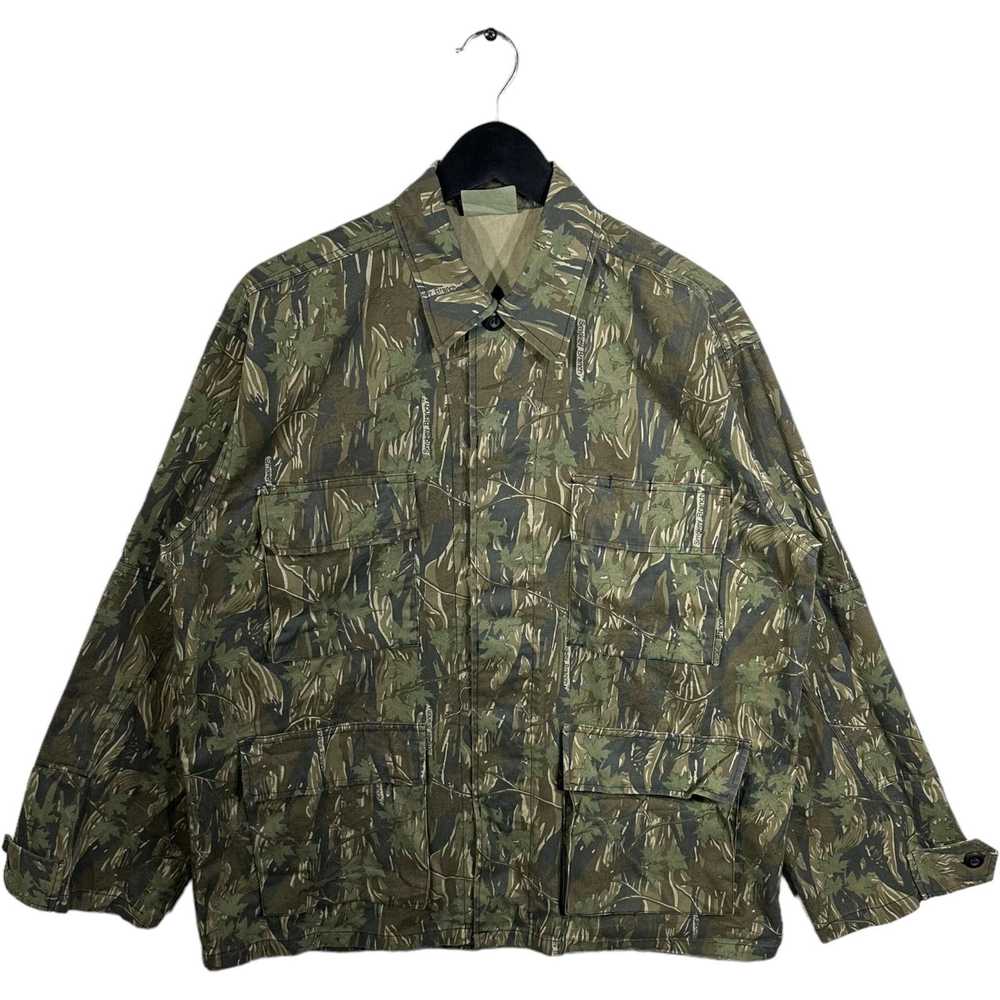 Vintage Vintage Military Smokey Branch Camo Butto… - image 1