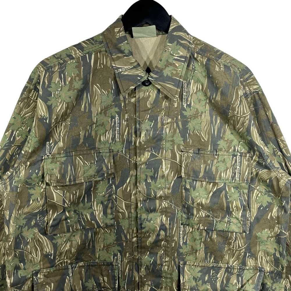 Vintage Vintage Military Smokey Branch Camo Butto… - image 2