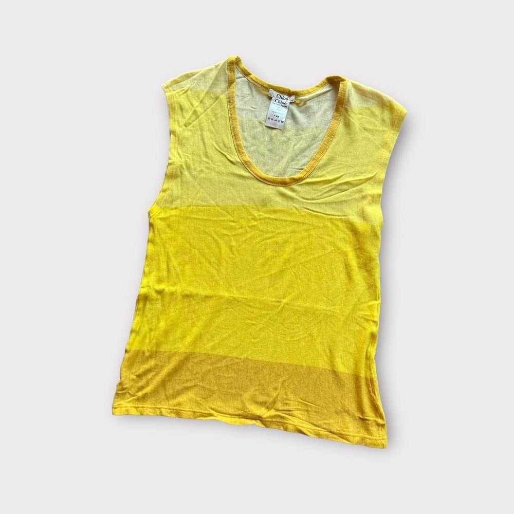 chloma Chloe Yellow Tank Top - image 1