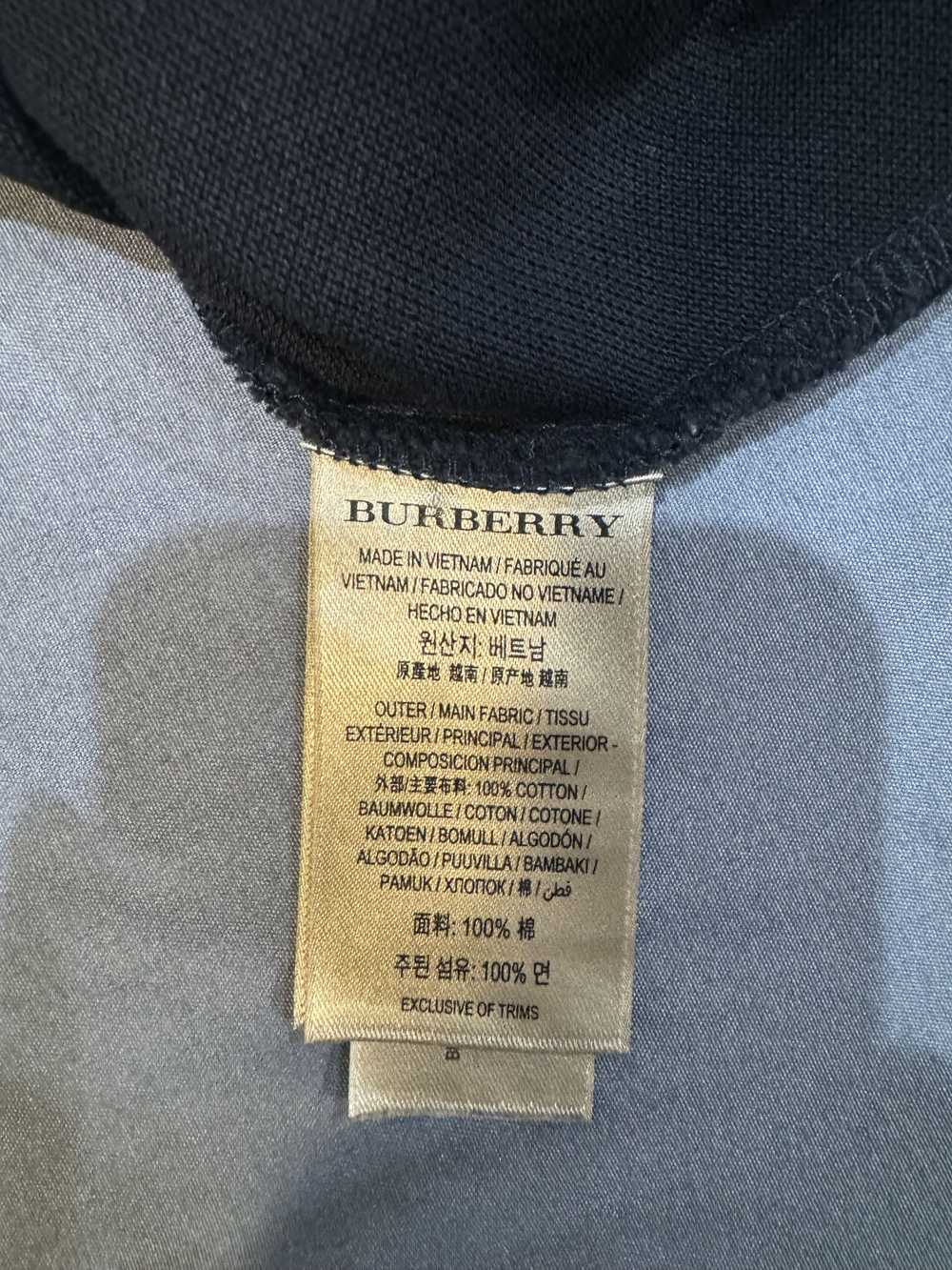 Burberry Burberry Black Oxford long-sleeved polo … - image 4