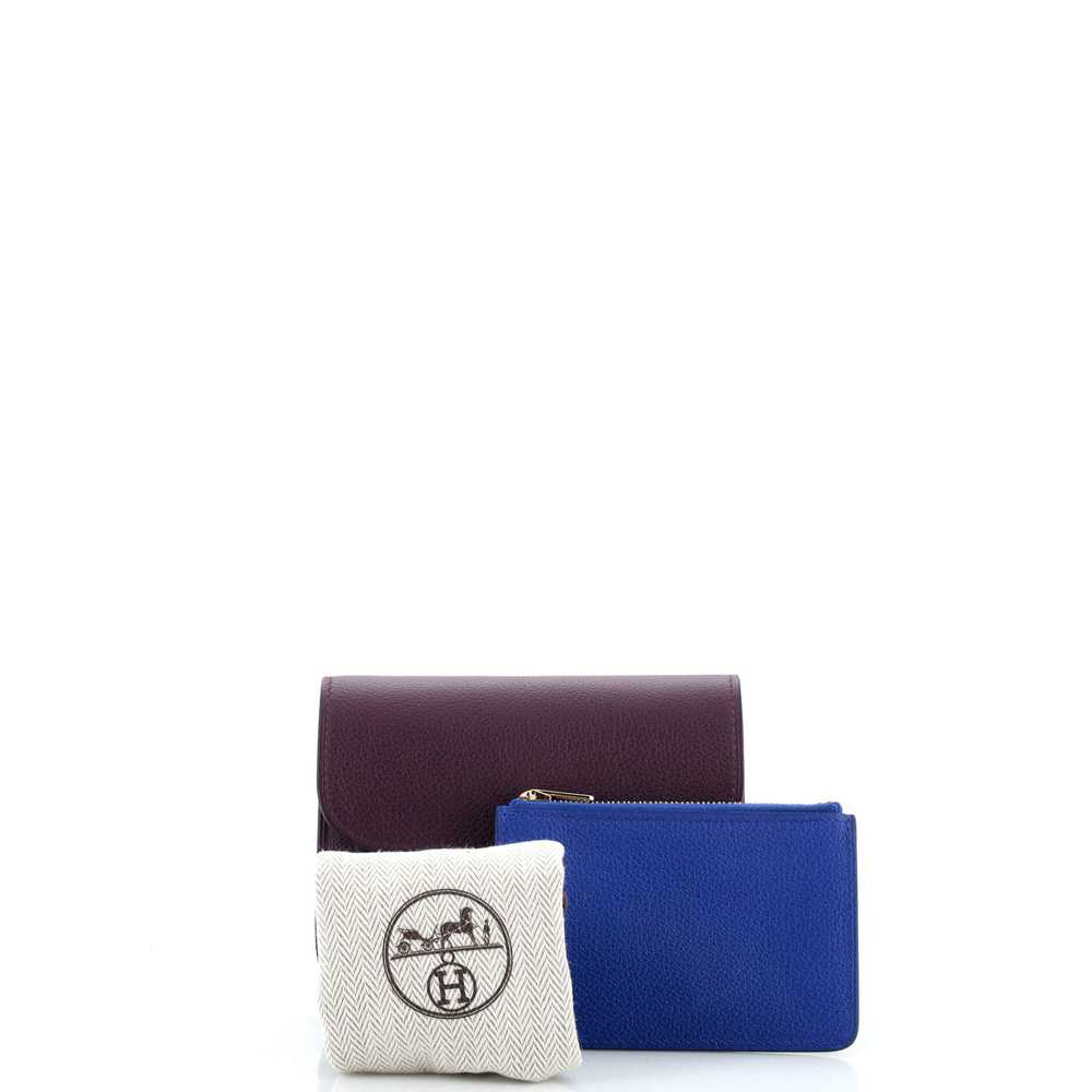 Hermes Constance Slim Wallet Evercolor - image 2