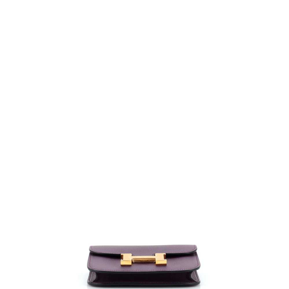 Hermes Constance Slim Wallet Evercolor - image 5