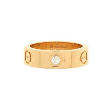 Cartier Love 3 Diamonds Band Ring