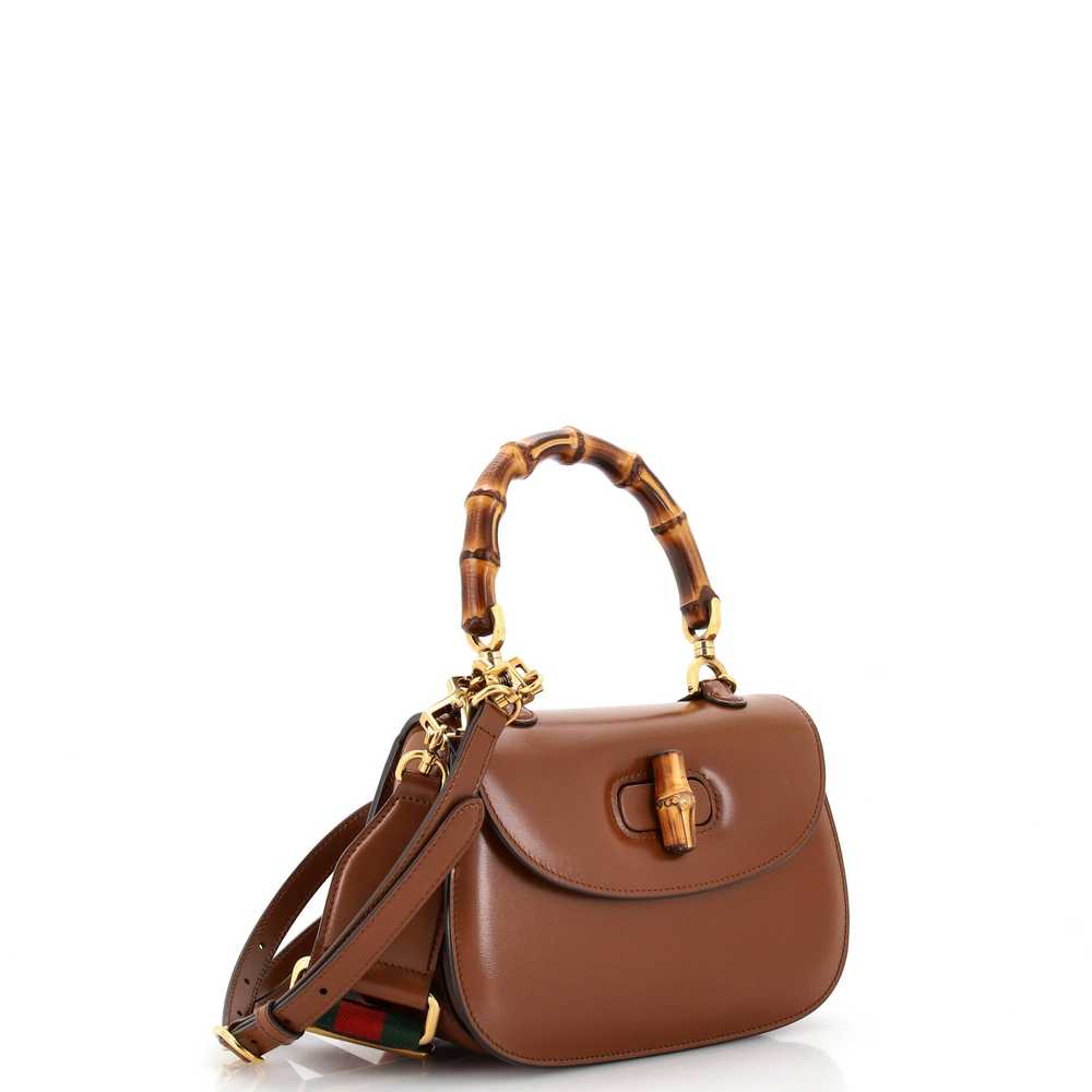 GUCCI Bamboo 1947 Top Handle Bag Leather Small - image 2