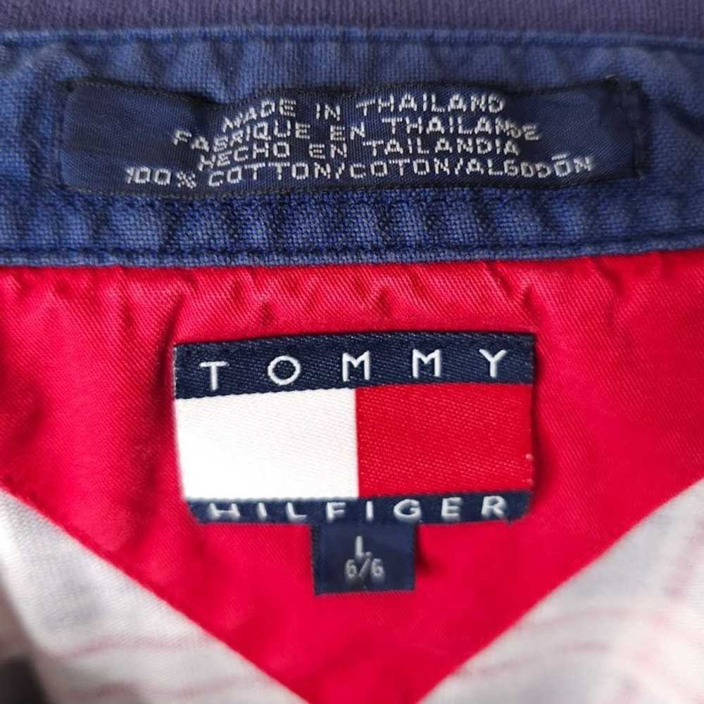 Vintage Vintage Tommy Hilfiger Polo Shirt Mens Si… - image 4