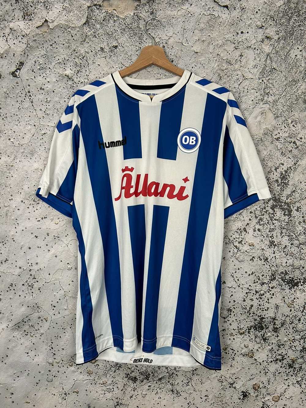 Hummel × Soccer Jersey × Vintage Odense FC Soccer… - image 1