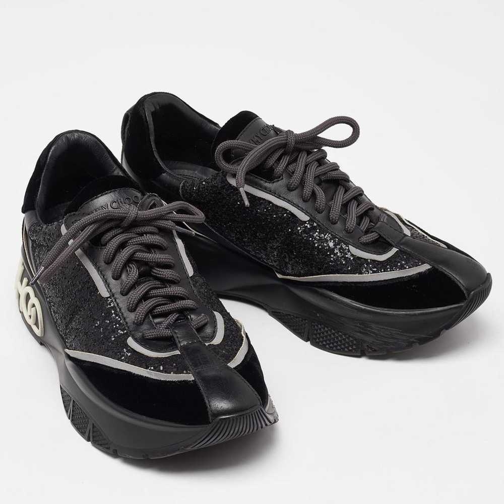 Jimmy Choo Glitter trainers - image 3