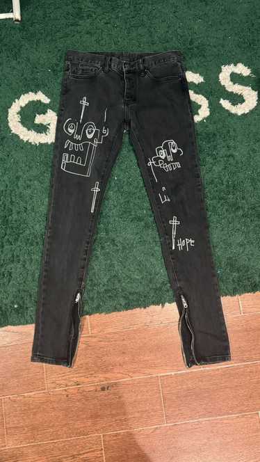 MNML MNML Skeleton Graphic Jeans