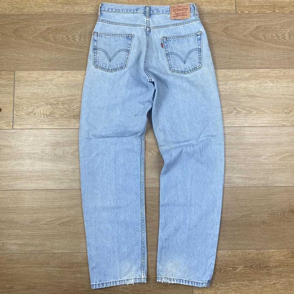 Levi's × Vintage Vintage 90s Lightwash Levis 550 … - image 1