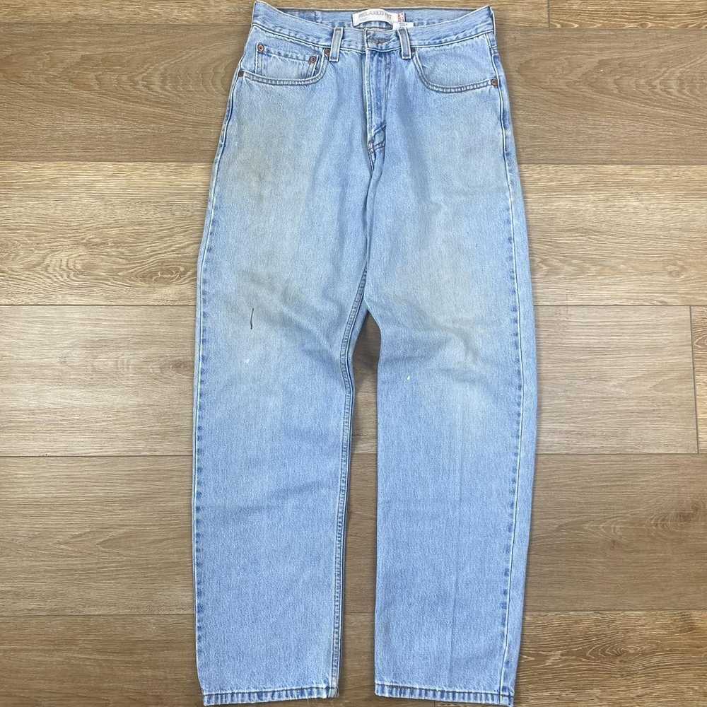 Levi's × Vintage Vintage 90s Lightwash Levis 550 … - image 2