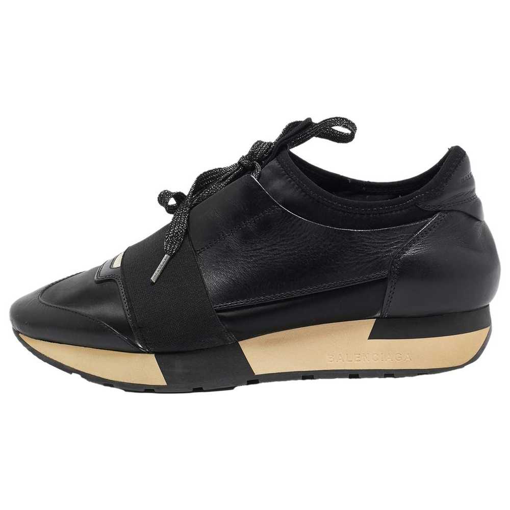 Balenciaga Leather trainers - image 1