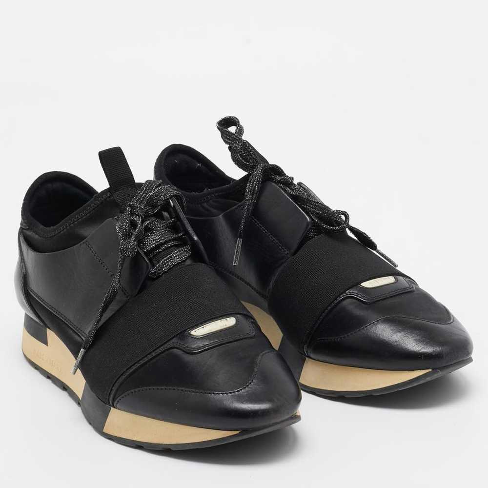 Balenciaga Leather trainers - image 3