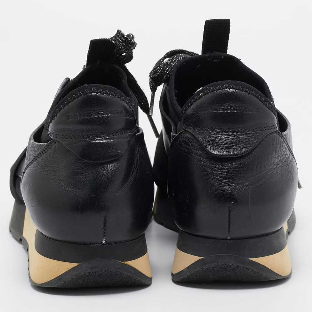 Balenciaga Leather trainers - image 4