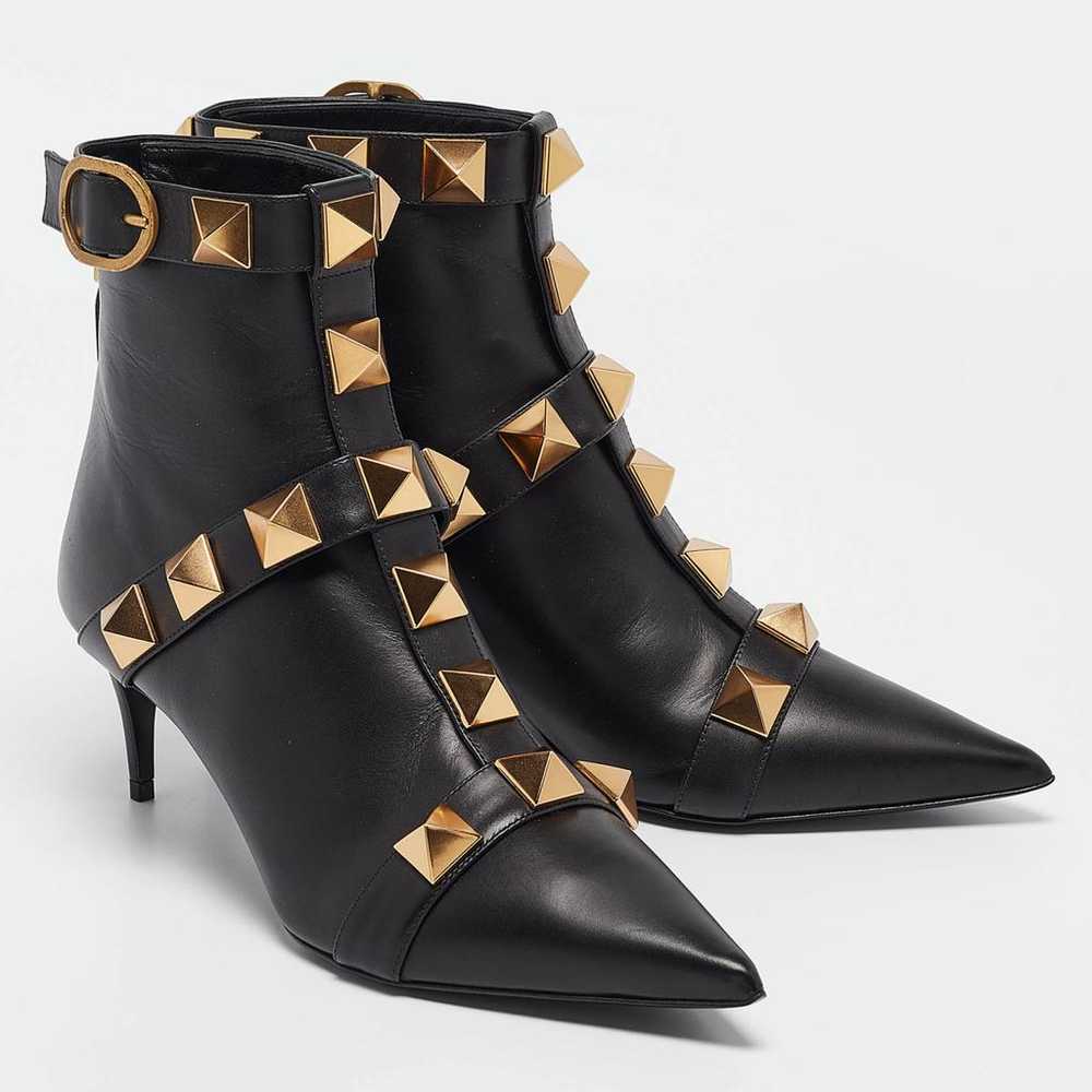 Valentino Garavani Leather boots - image 3