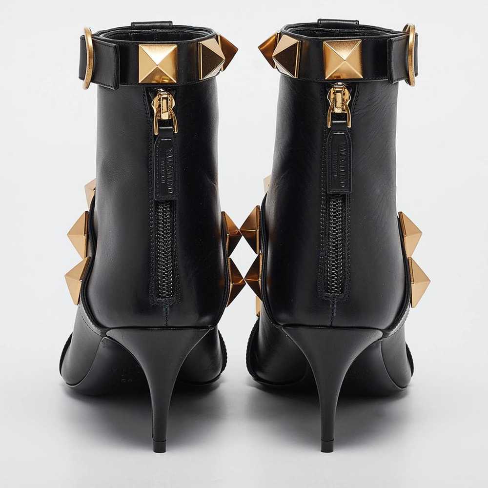 Valentino Garavani Leather boots - image 4