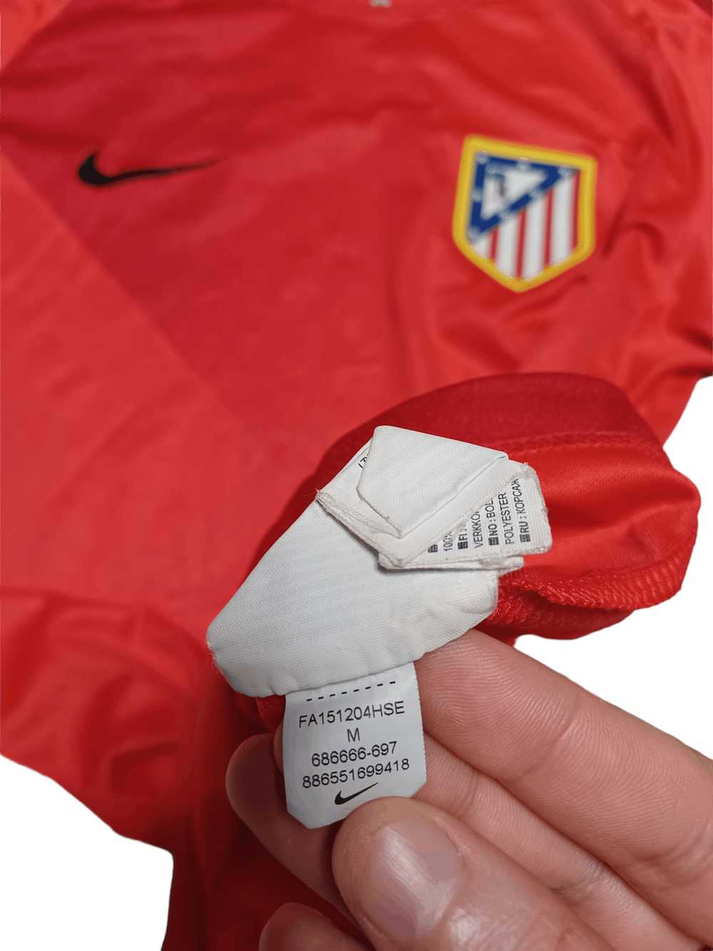 Nike × Soccer Jersey × Vintage 2015 ATLETICO MADR… - image 7