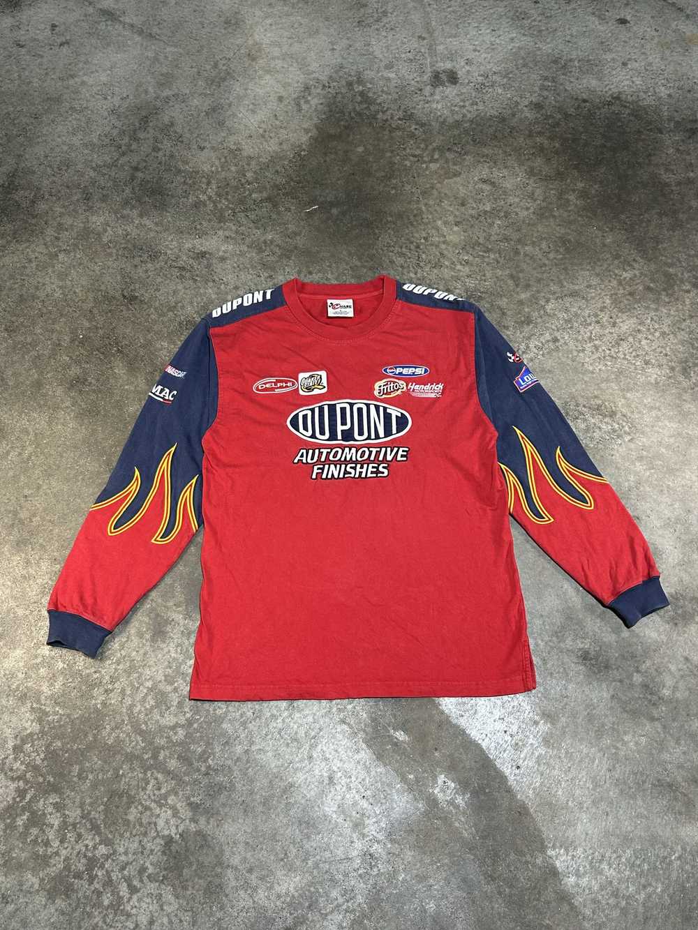 Chase Authentics Vintage Nascar Dupont Longsleeve… - image 1