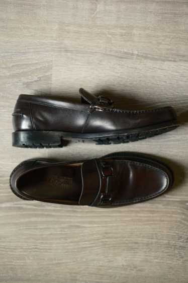 Salvatore Ferragamo Leather Horsebit Leather Loafe