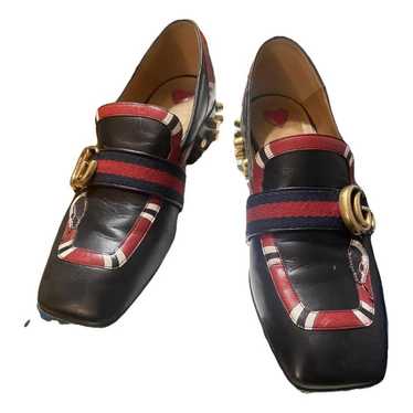 Gucci Peyton leather flats - image 1