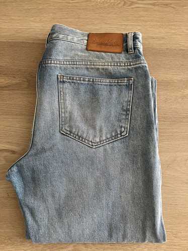 Louis Vuitton Louis Vuitton washed flared denim