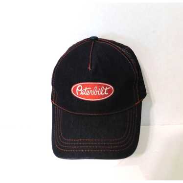 Other Peterbilt Denim Ball Cap Mens Dark Blue Red 