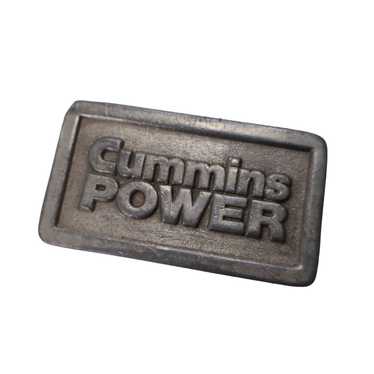 Vintage Vintage Cummins Power Belt Buckle - image 1