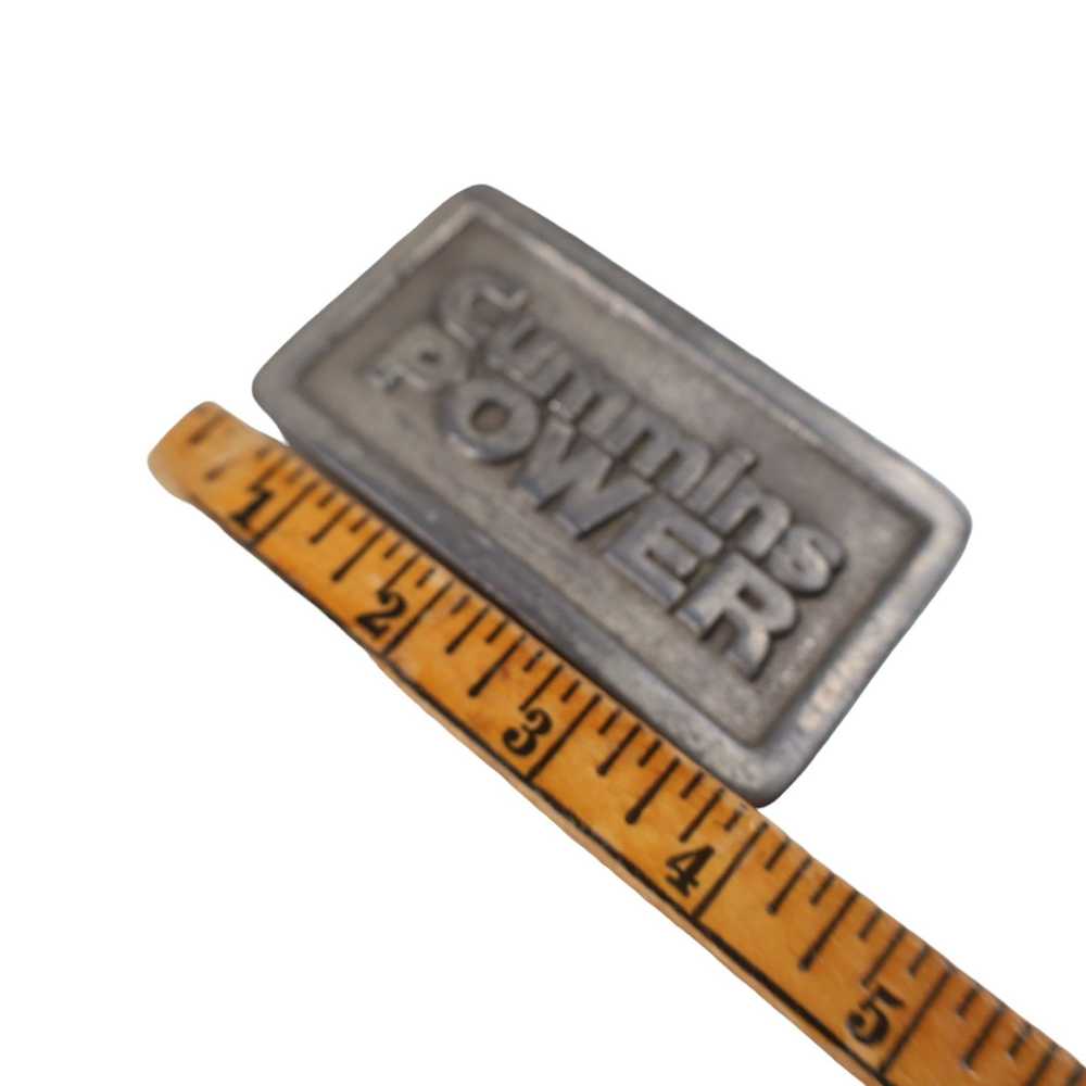 Vintage Vintage Cummins Power Belt Buckle - image 4